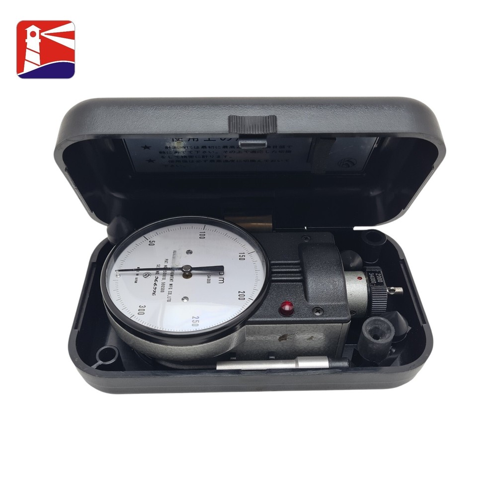Kuramoto Instruments Handheld Tachometer. Type D-3. Made in Japan