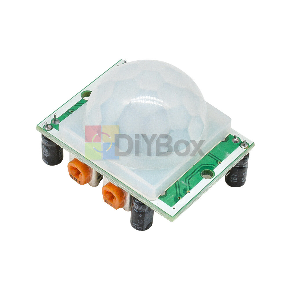 [2PCS] HC-SR501 IR Pyroelectric Infrared IR PIR Motion Sensor Detector Module