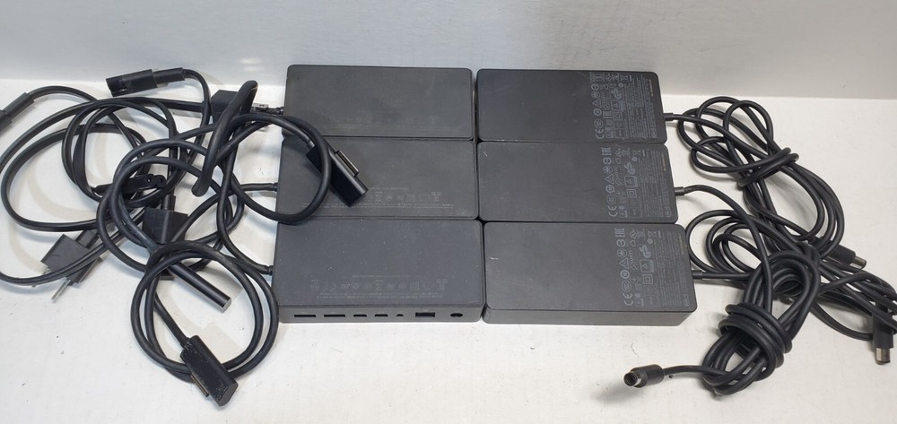 lot 3 Microsoft Docking Station 1661 for Surface Pro 3 4 Surface Dock & AC