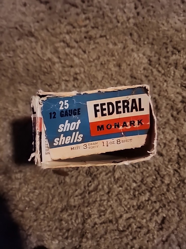 Federal Monark 12- Gauge Box