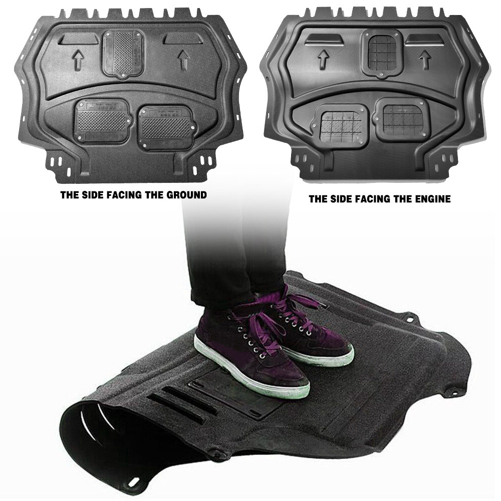 For VW Passat 2012-2017 Under Engine Splash Guards Front Engine Mud Flaps