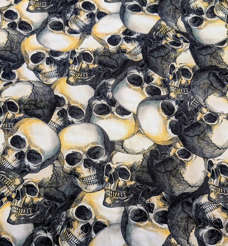 Door Draft Stopper, Cedar Filled, Draft Stopper, Window Draft Stopper, Skulls