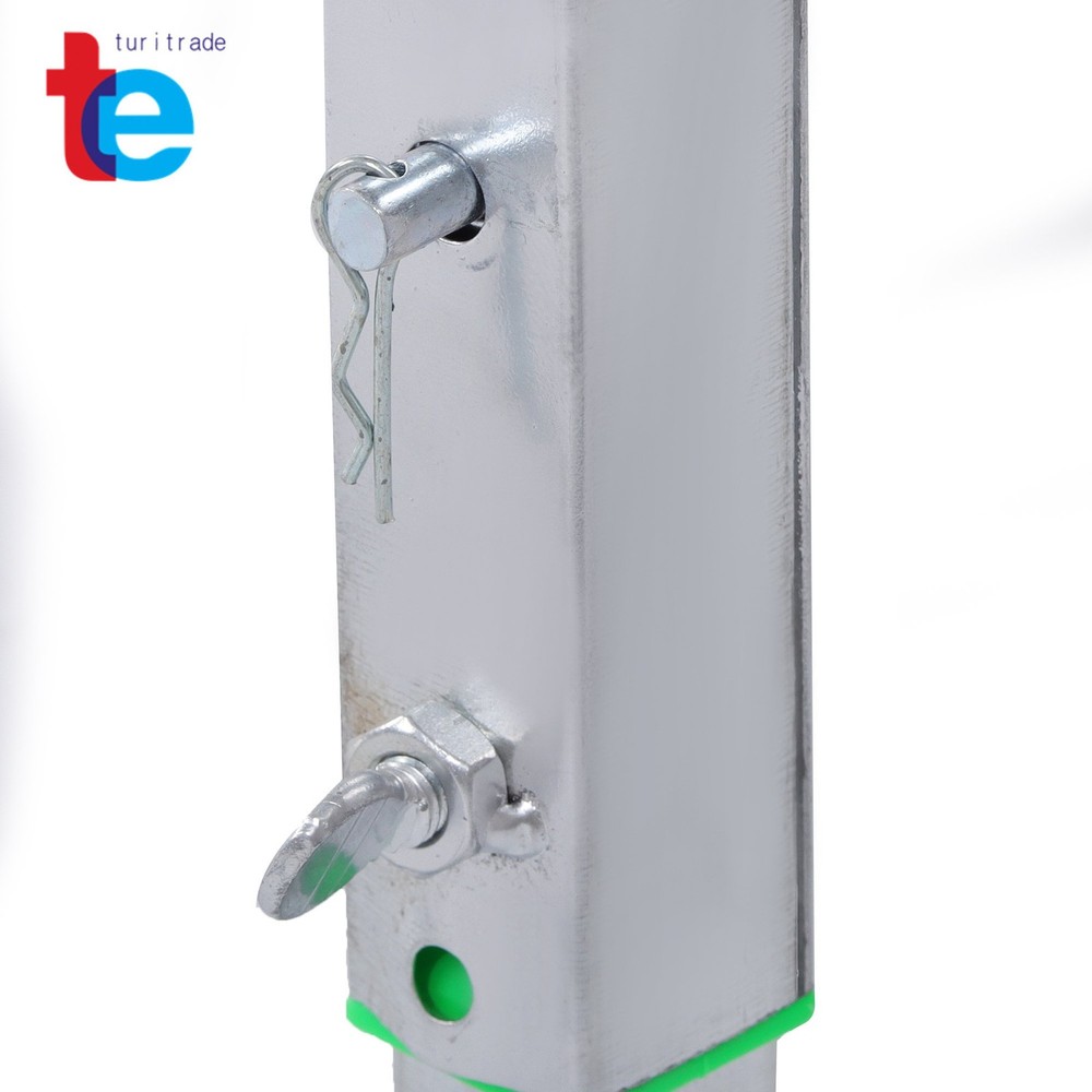 1.6m Adjustable Folding Ladder - Multi-Purpose Scaffold & Work Platform