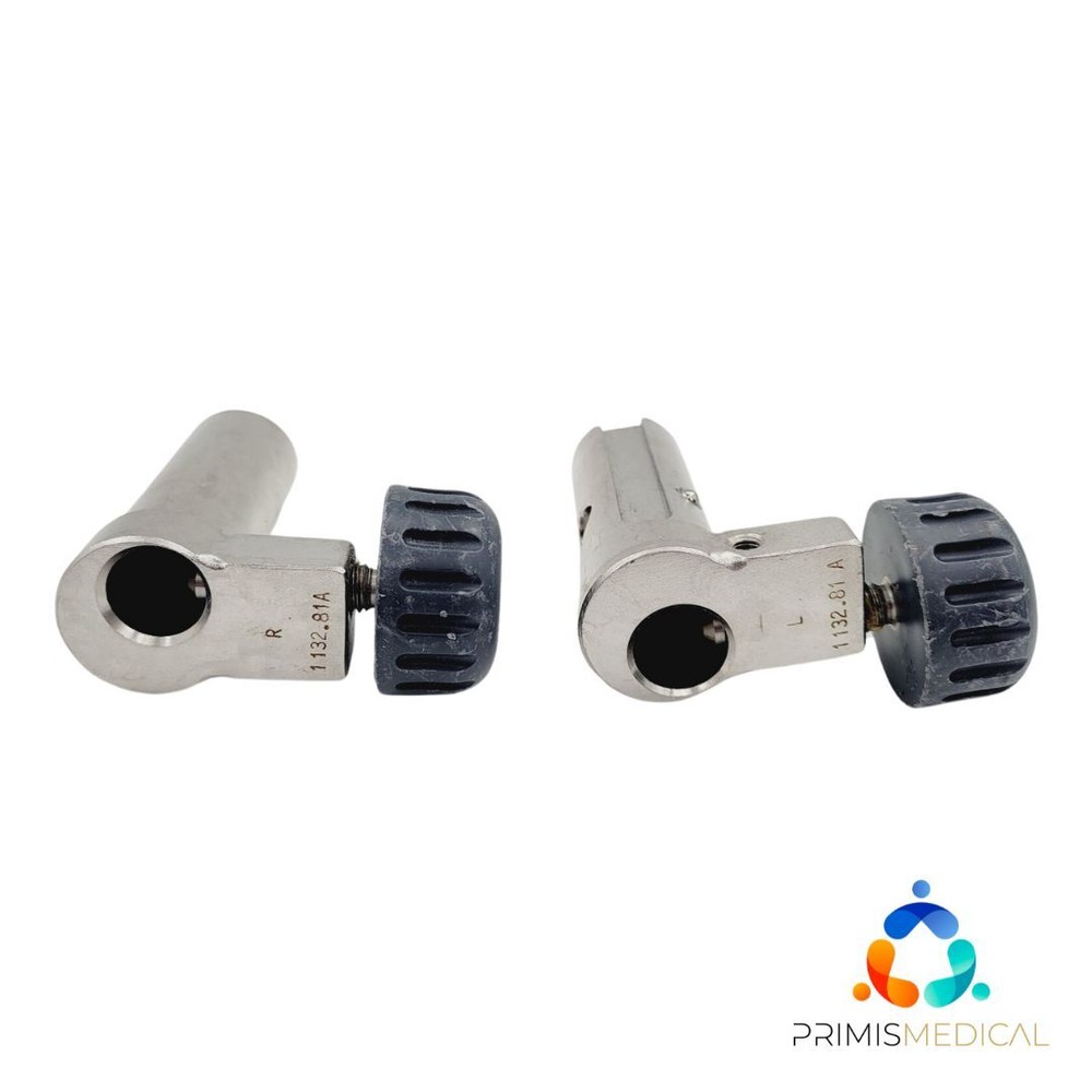 Getinge 1132.81A Left & Right Maquet Pole Clamp Table Attachments