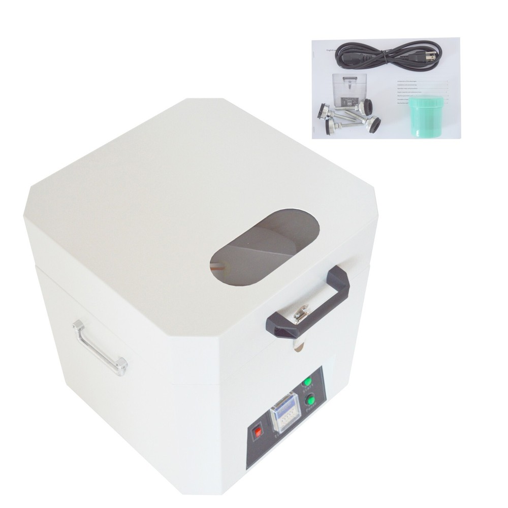 110V LED Digital Display Automatic Solder Paste Mixer 500g Solder Paste Pot*2