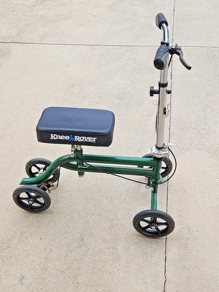 KneeRover® Steerable Knee Scooter Dark Green -