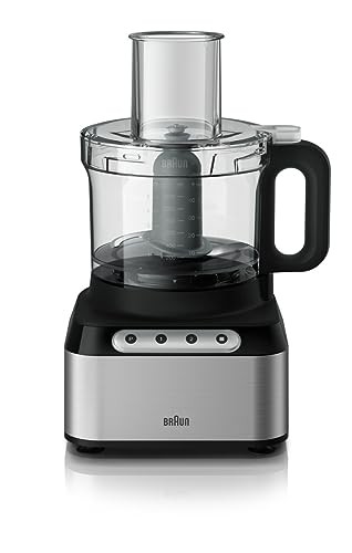 BRAUN EASY PREP 8C FOOD PROCESSOR - SILVER - Scratch & Dent