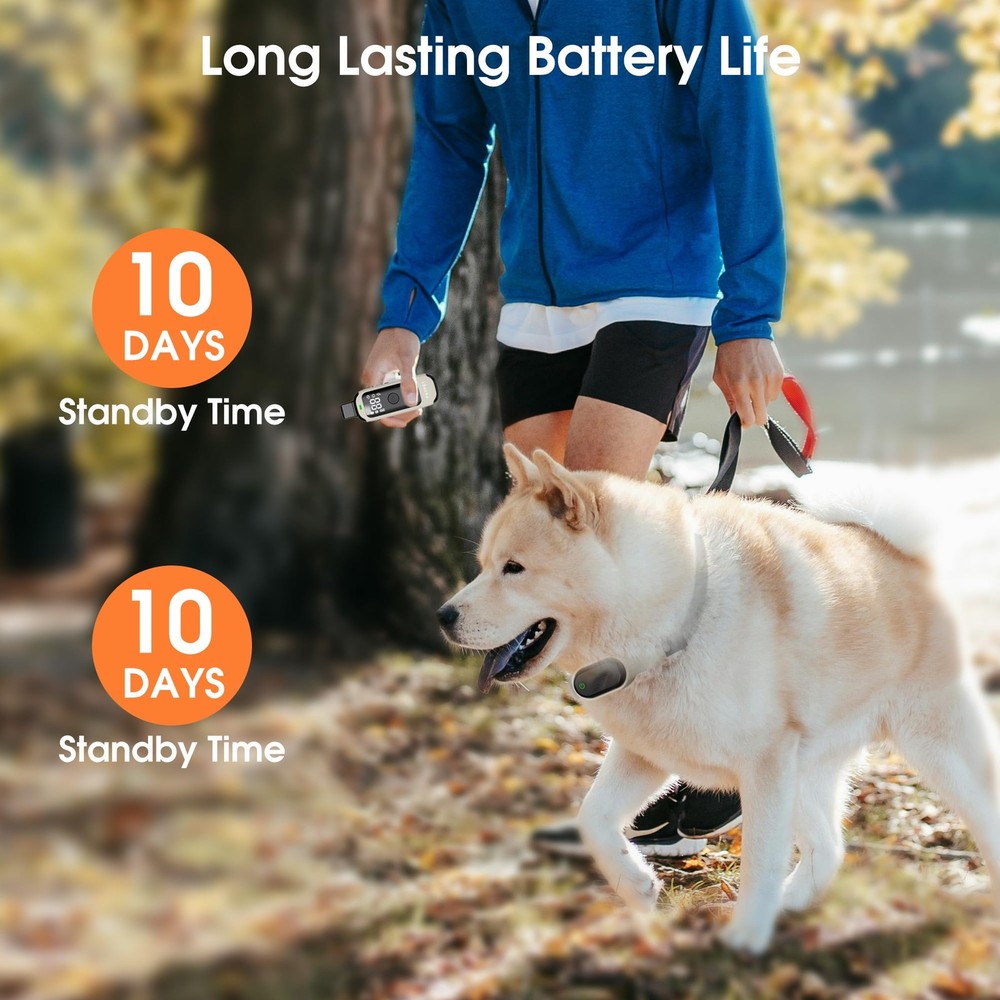 Dog Training Collar, 3 Training Modes,Lightweight Remote Training Collar, Sui...