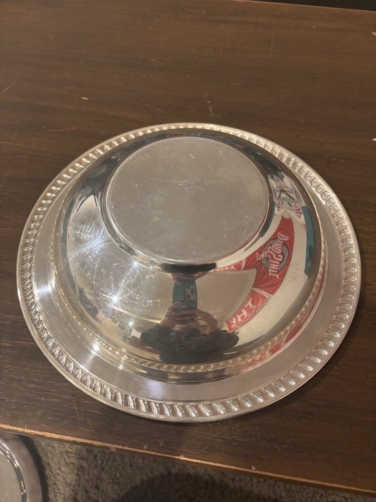 Silver Serving Bowl