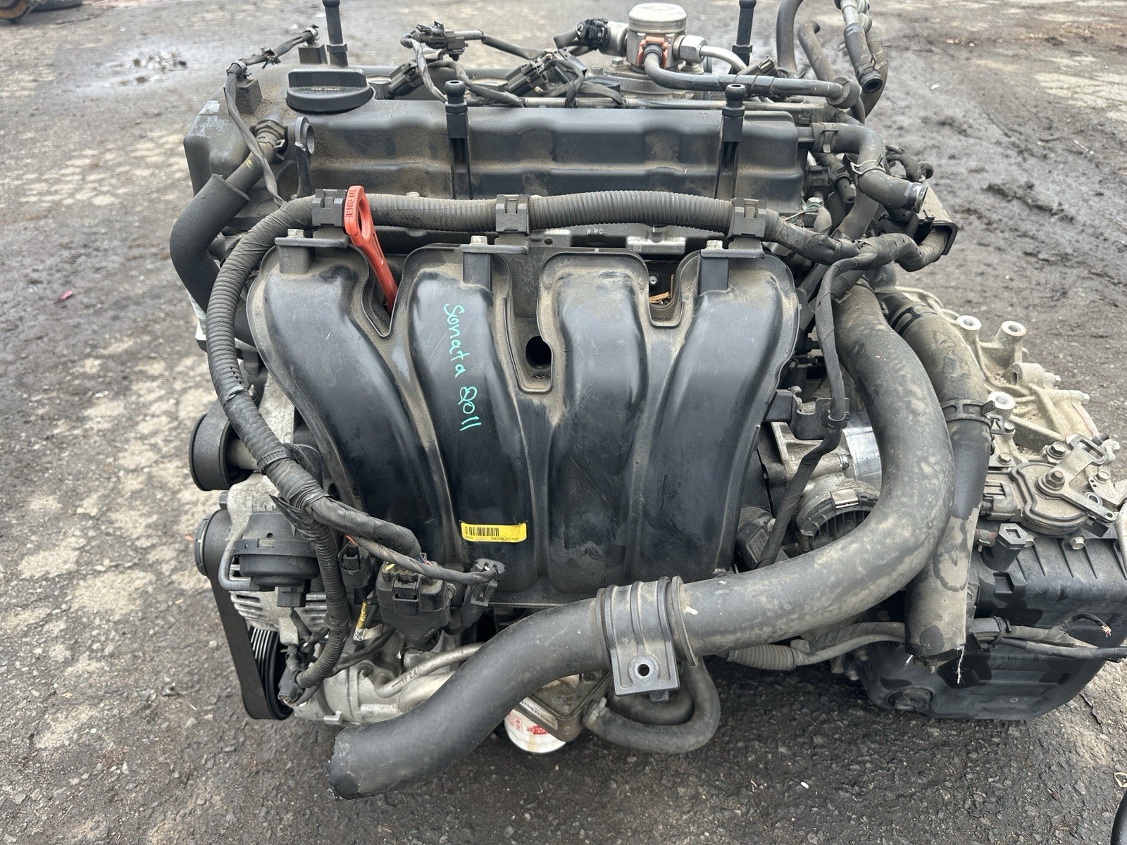 2011-2014 Hyundai Sonata 2.4L GDI Engine G4KE Tested CA Emissions VIN C