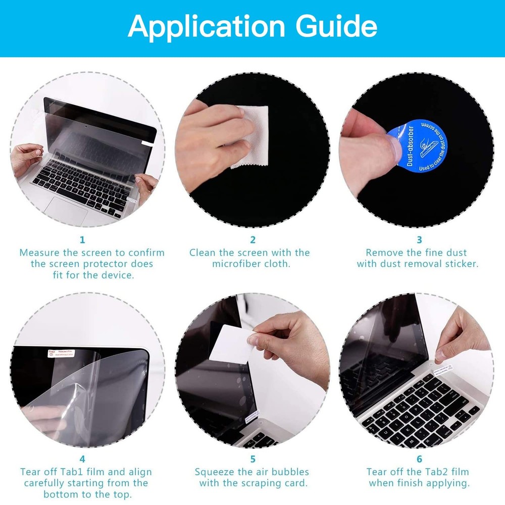 2 Pack 14 Inch Laptop Blue Light Screen Filter