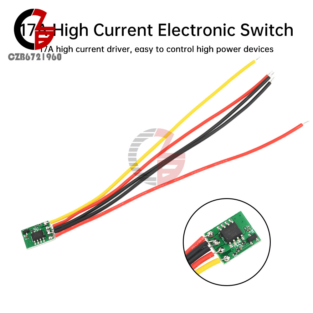High & Low level Signal Control 17A High Current Electronic Switch Driver Module