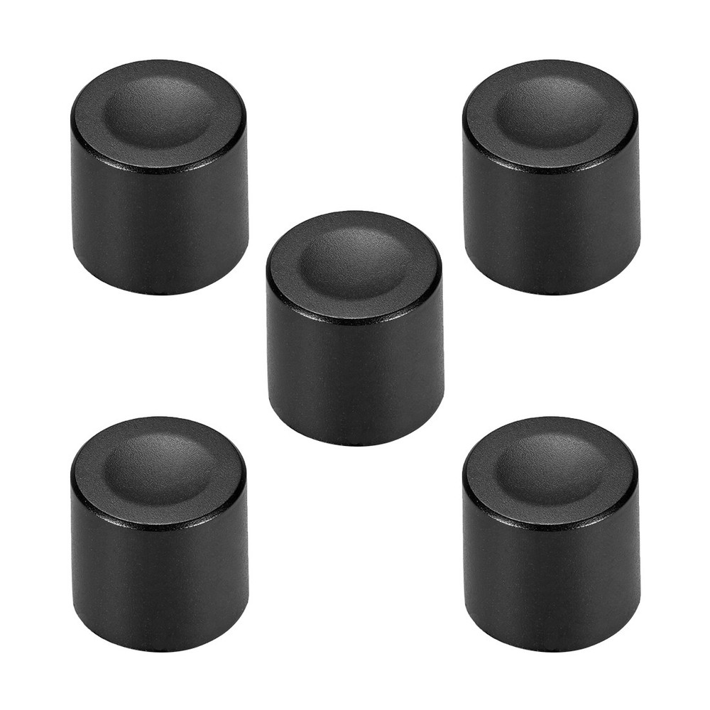 5pcs,D type 6mm Potentiometer Control Knobs For Guitar Volume Tone Knobs Black