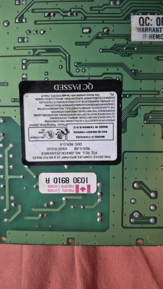 Atech ATS-127A Modem Card. Used.