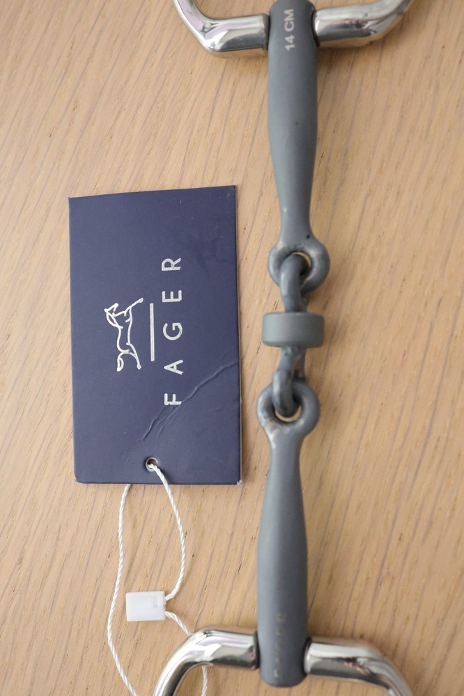 Fager Alice Titanium Fixed Ring Bradoon 14cm
