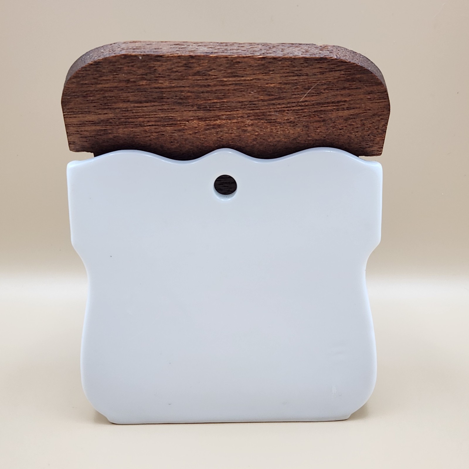 Vintage Vienna Woods Blue Onion Danube Porcelain Wall Hanging Salt Cellar Box