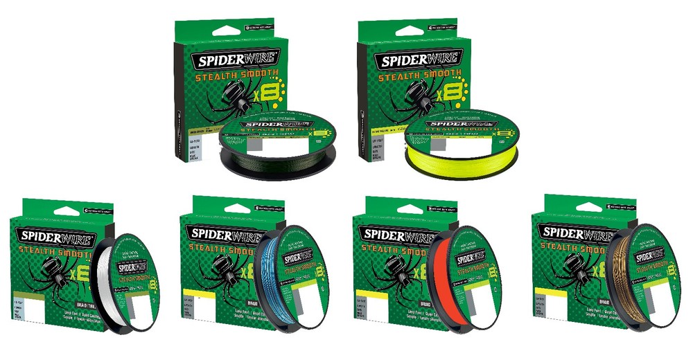 Spiderwire Steath Smooth 8 Braid 300m Spools