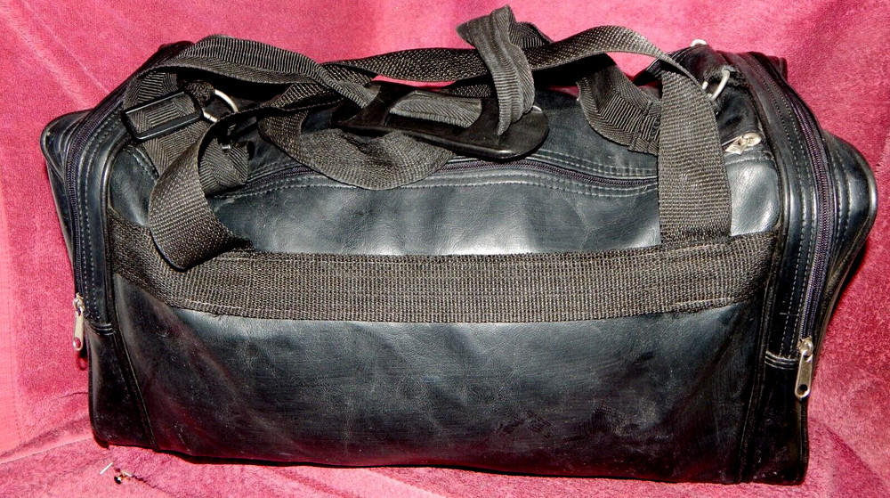 REFEREE Gym Travel Bag Leather