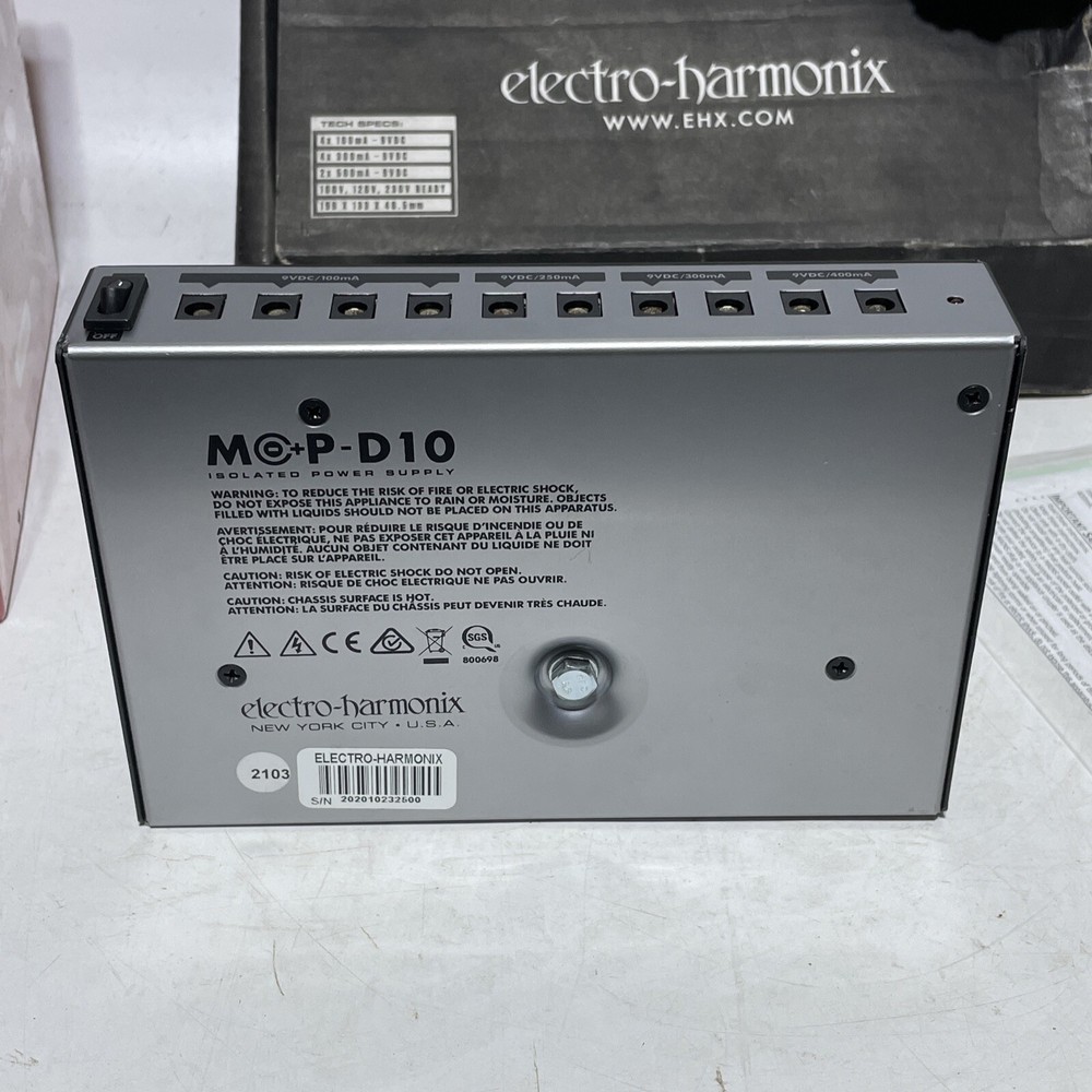 Electro Harmonix MOP-D10 Isolated Power Supply