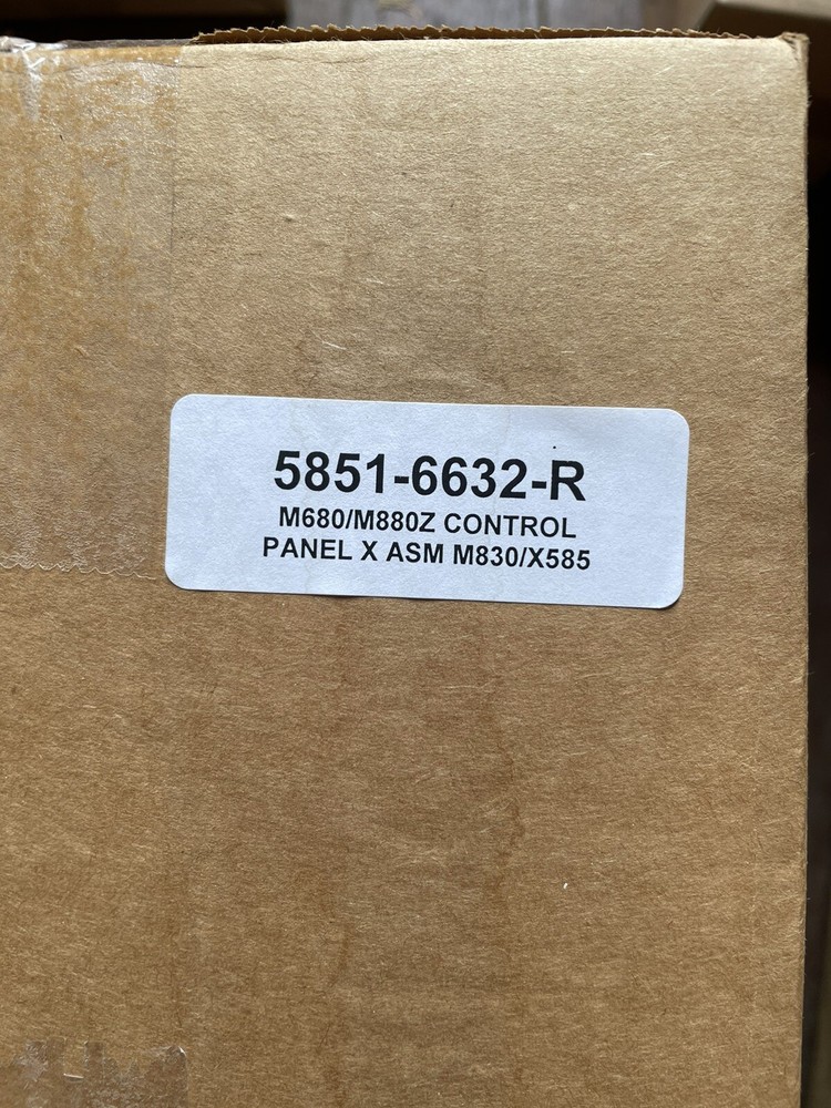 HP 5851-6632 Control Panel
