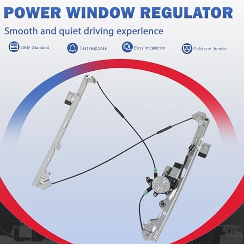 741-645 Front Right Passenger Side Power Window Regulator and Front Right Side