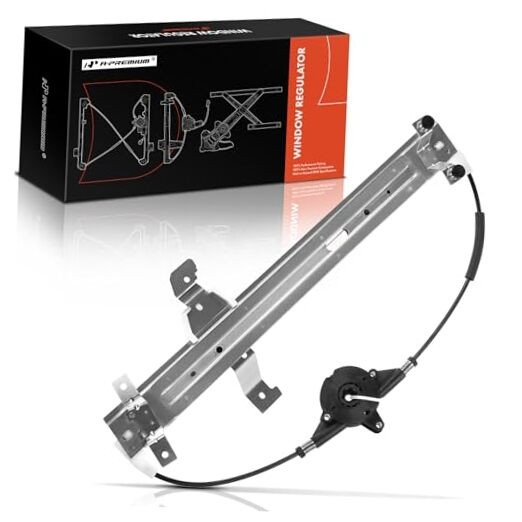 Power Window Regulator Without Motor Compatible with Lincoln Front Driver (LH)