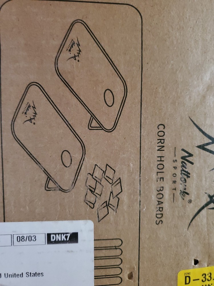 Portable Corn Hole Set  New