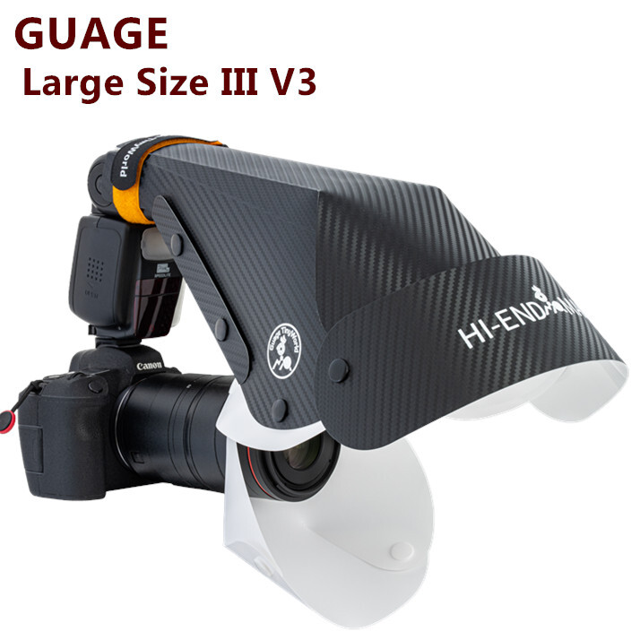 GUAGE Universal Macro Flash Speedlite Softbox Diffuser Reflector Snoot Diffuser