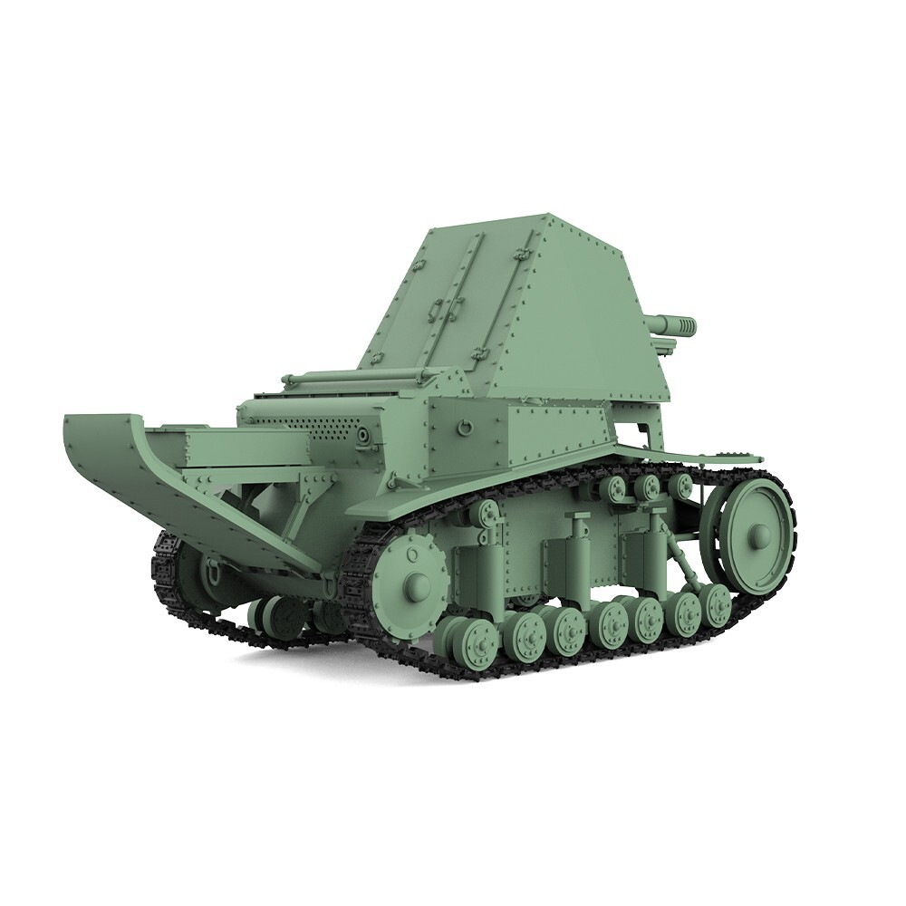 LaoYao 1:24 Soviet SU-18 Self-Propelled Artillery