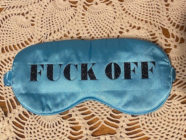 Humorous #UCK OFF Sleeping Blindfold Eye Mask