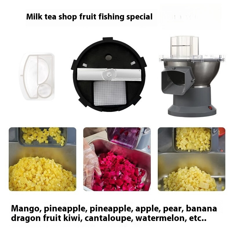 Vegetable and Fruit Cutting Machine Electric Potato Shredding/Dicing/Slicing