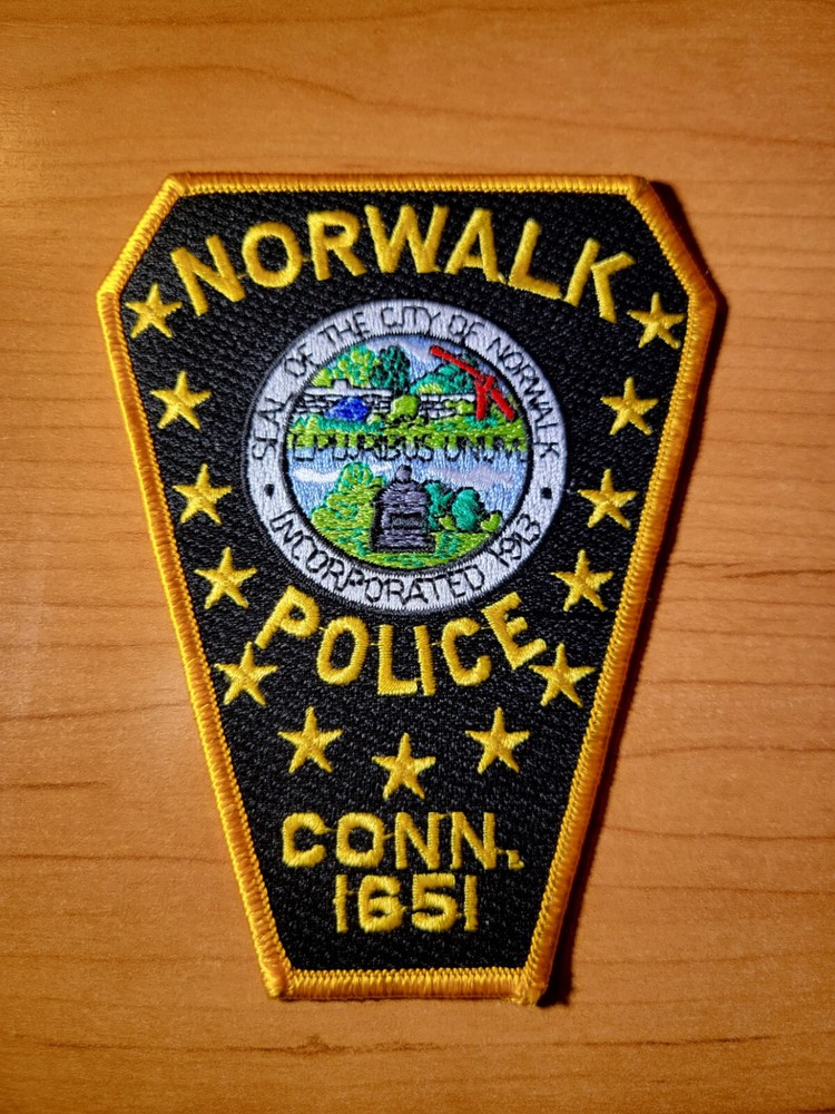 Norwalk CT Police Shoulder Patch
