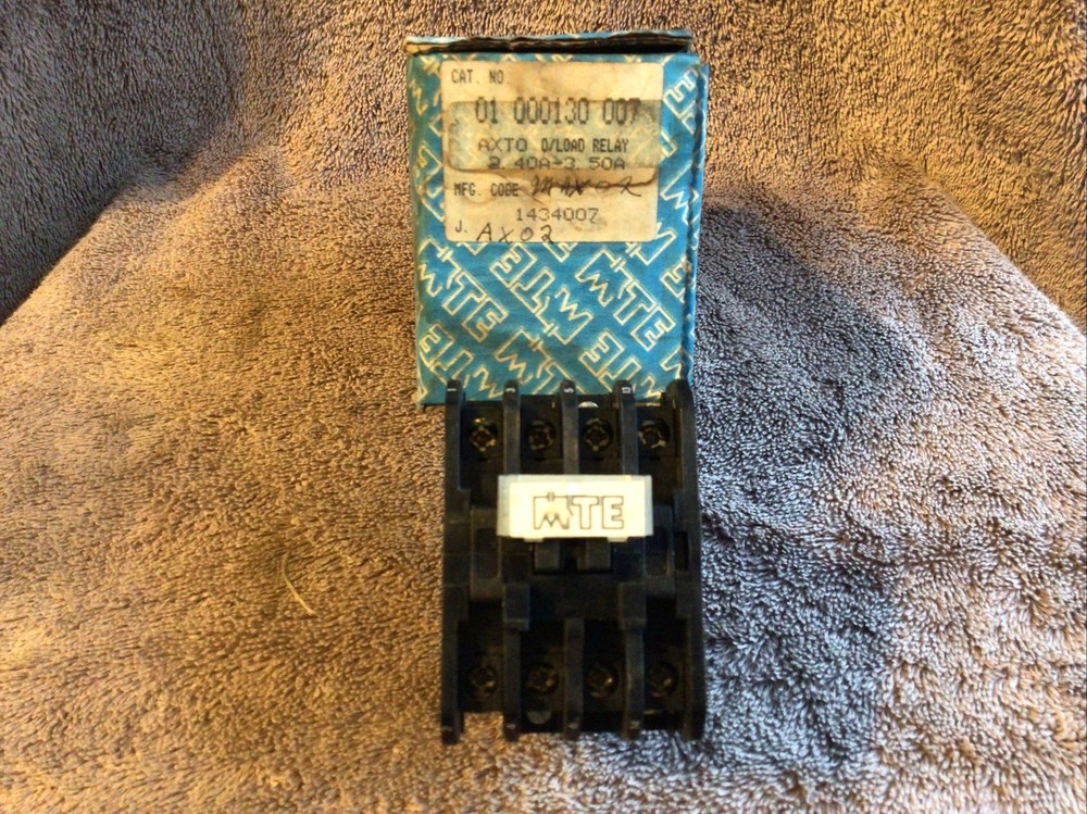 MTE MAX02 0440 Contactor 25A 22V/24V DC Coil…..NOS