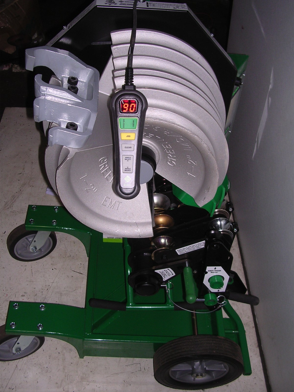 GREENLEE 853 855 GX 555 Conduit Pipe Bend to 2" EMT RIDGID IMC Quad Smart Bender