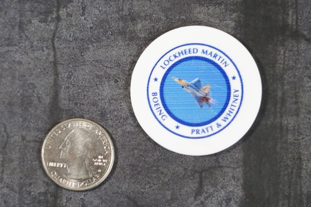 F22 Raptor Lockheed Boeing Golf Ball Marker