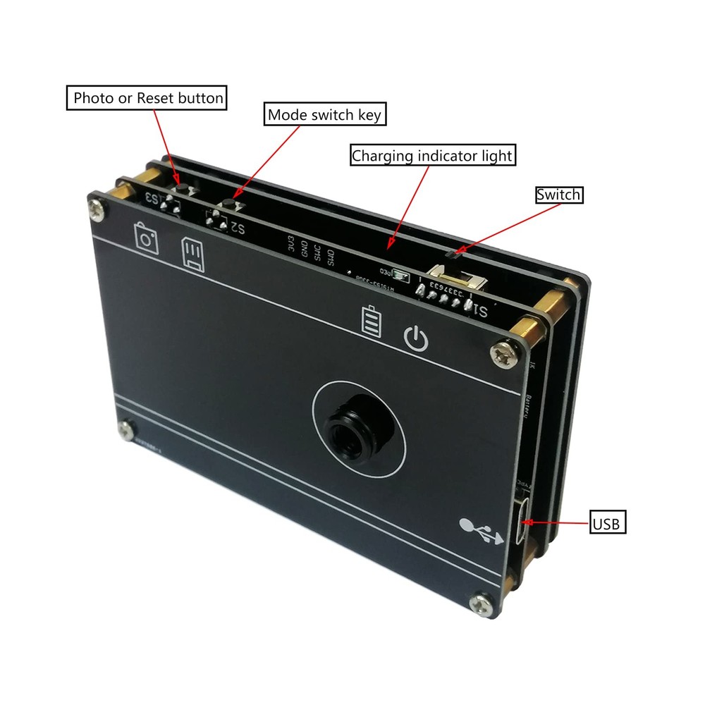 Upgraded MLX90640 Infrared Thermal Imager Portable Sensor...