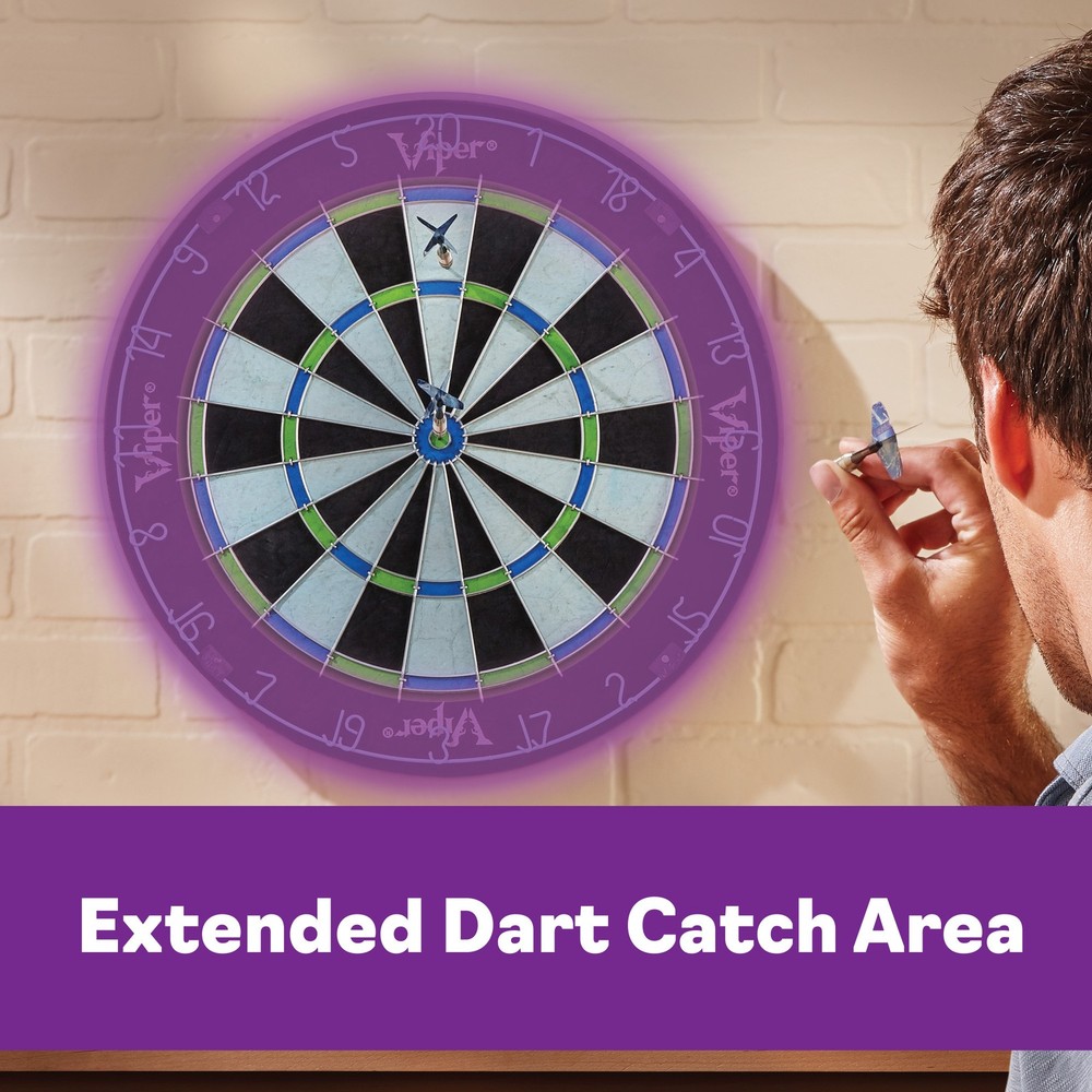 Viper Chroma Sisal Dartboard - 17.75”