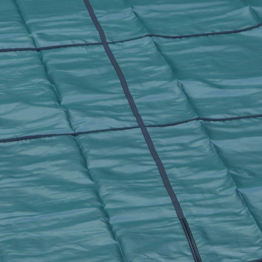 LABLT Inground Pool Cover Safety For Rectangle Swimming , Mesh Solid Pool Cover