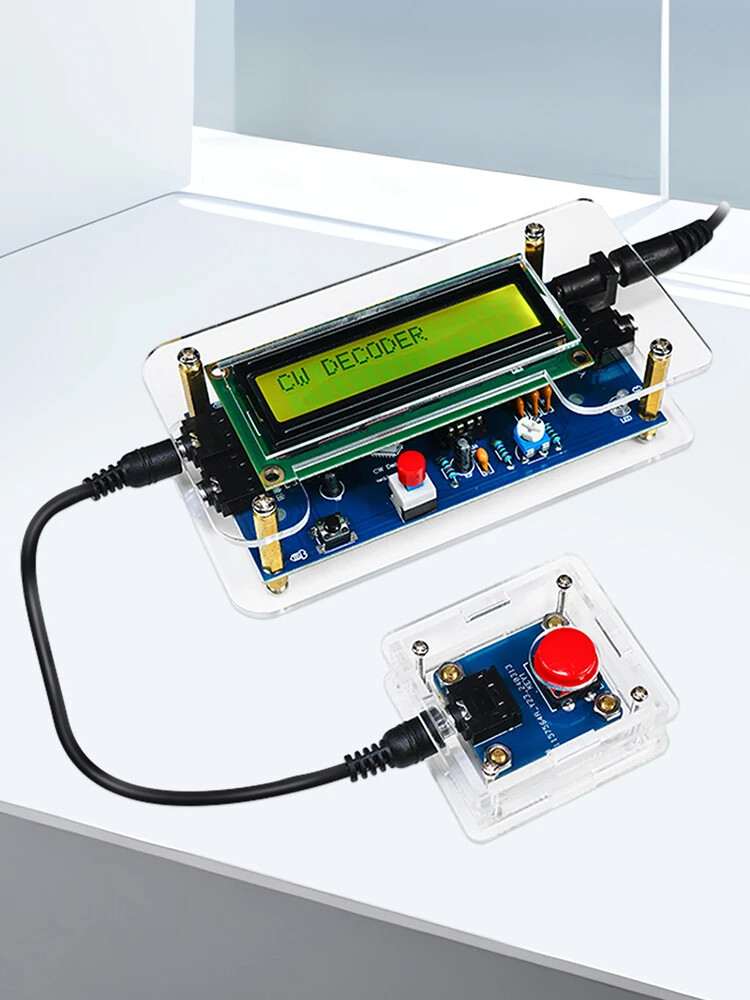 Trainer Morse Code Decoder Keyer Interpreter DIY Electronic Component Kit USA