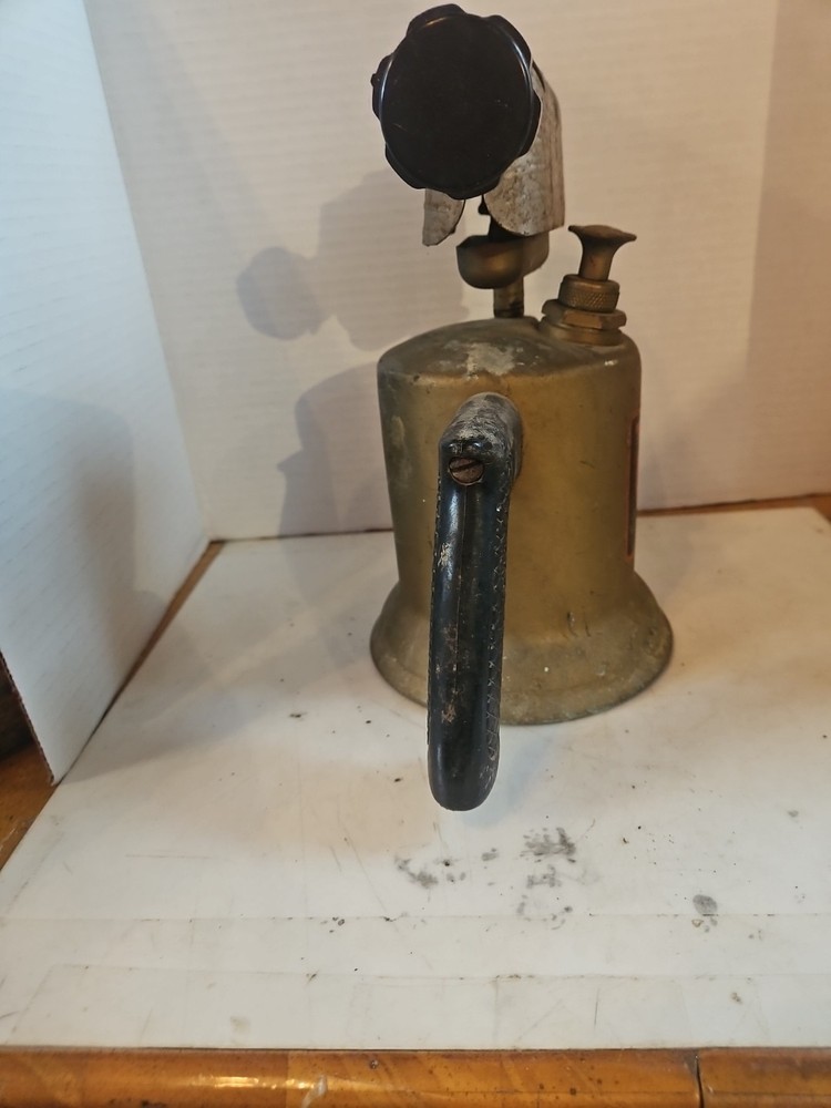 Vintage Brass Blow Torch Untested