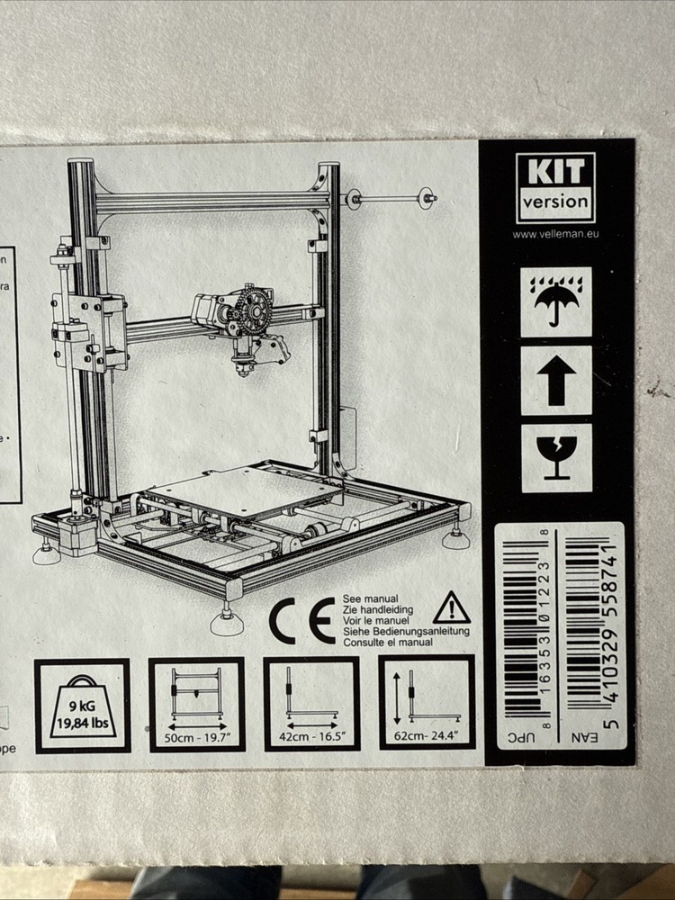Velleman K8200 3D Printer Kit Complete