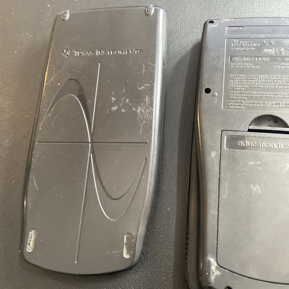 2x Texas Instruments TI-83 Plus Graphing Calculator Tested READ