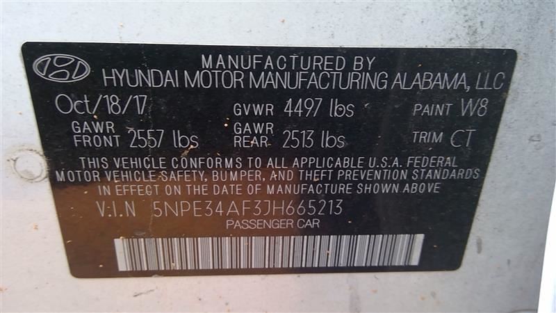 Fuse Box Engine Compartment Fits 18-19 SONATA 179788