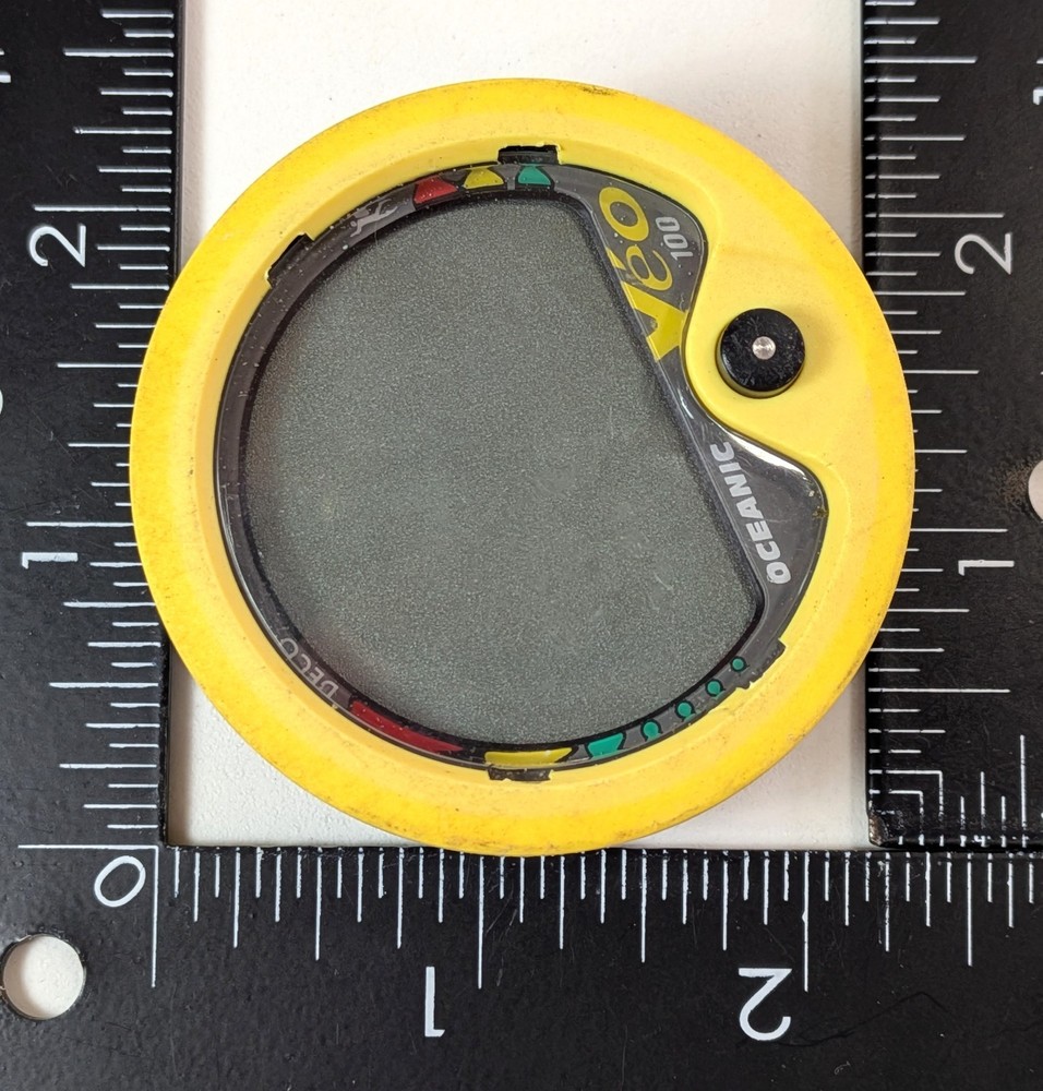 Oceanic Veo 100 Scuba Dive Diving Computer Puck Module As-Is #5983