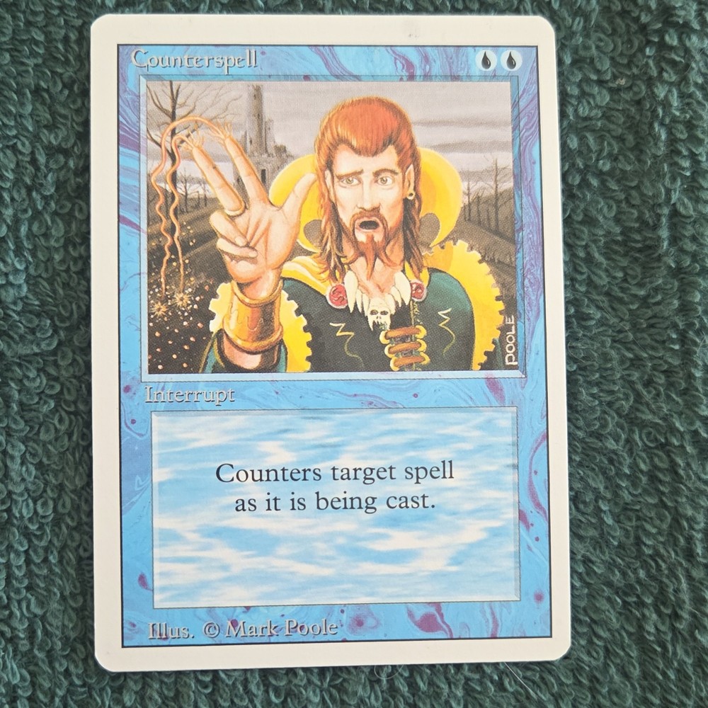 Counterspell Revised Edition - Near Mint Maybe Even Mint - 8 available