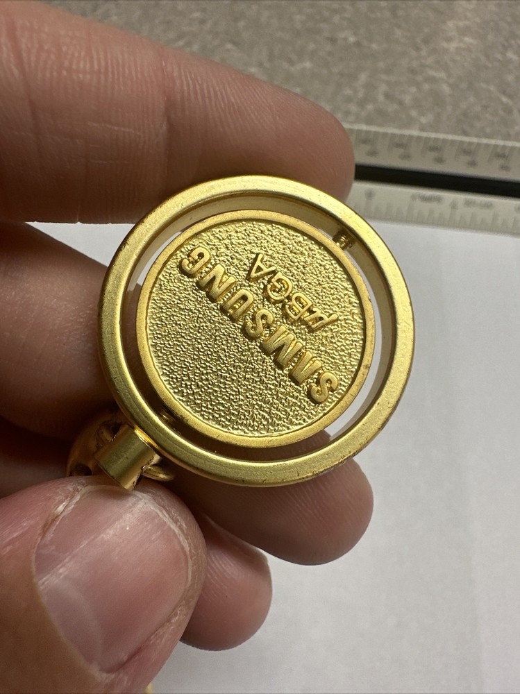Vintage Samsung Ubga Integrated Circuit Keychain