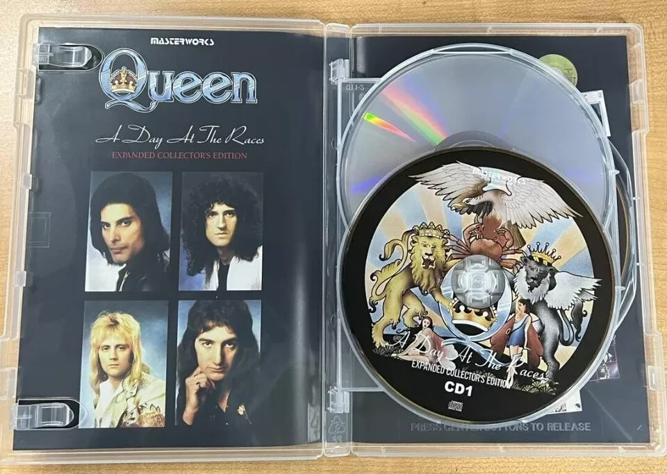 QUEEN / A DAY AT THE RACES EXPANDED 2CD+1DVD NEW