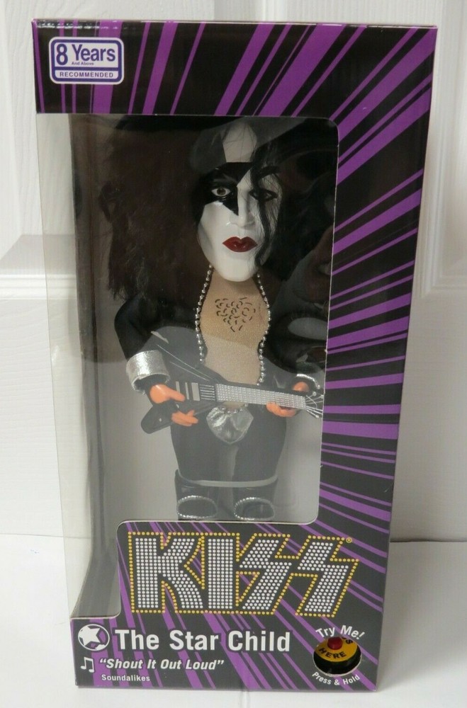 KISS PAUL STANLEY SOUNDALIKE ACTION FIGURE IN BOX