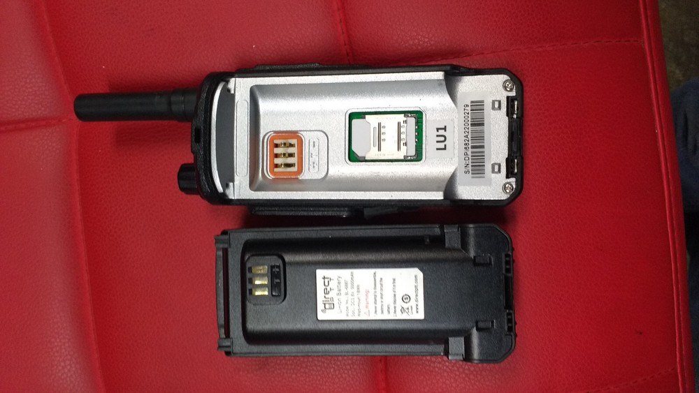 DirectPTT i682 Two Way Global Cellular Network Radio USED POWERS ON