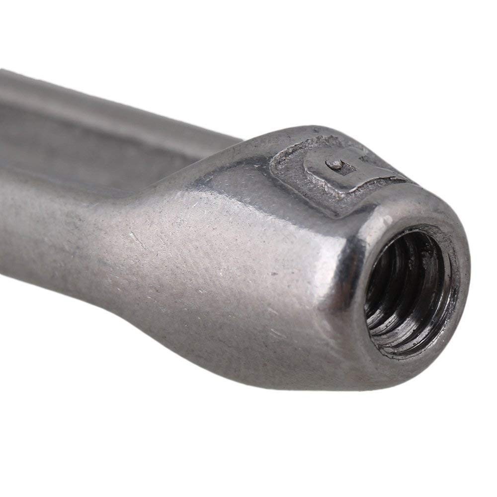 5pcs M4 Stainless Steel Turnbuckle Wire Rope Tension Hook Eye